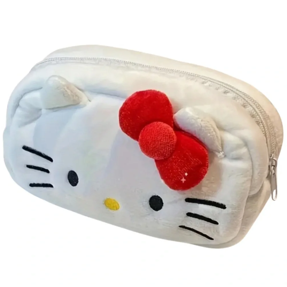NWT! Hello Kitty Plush Pouch